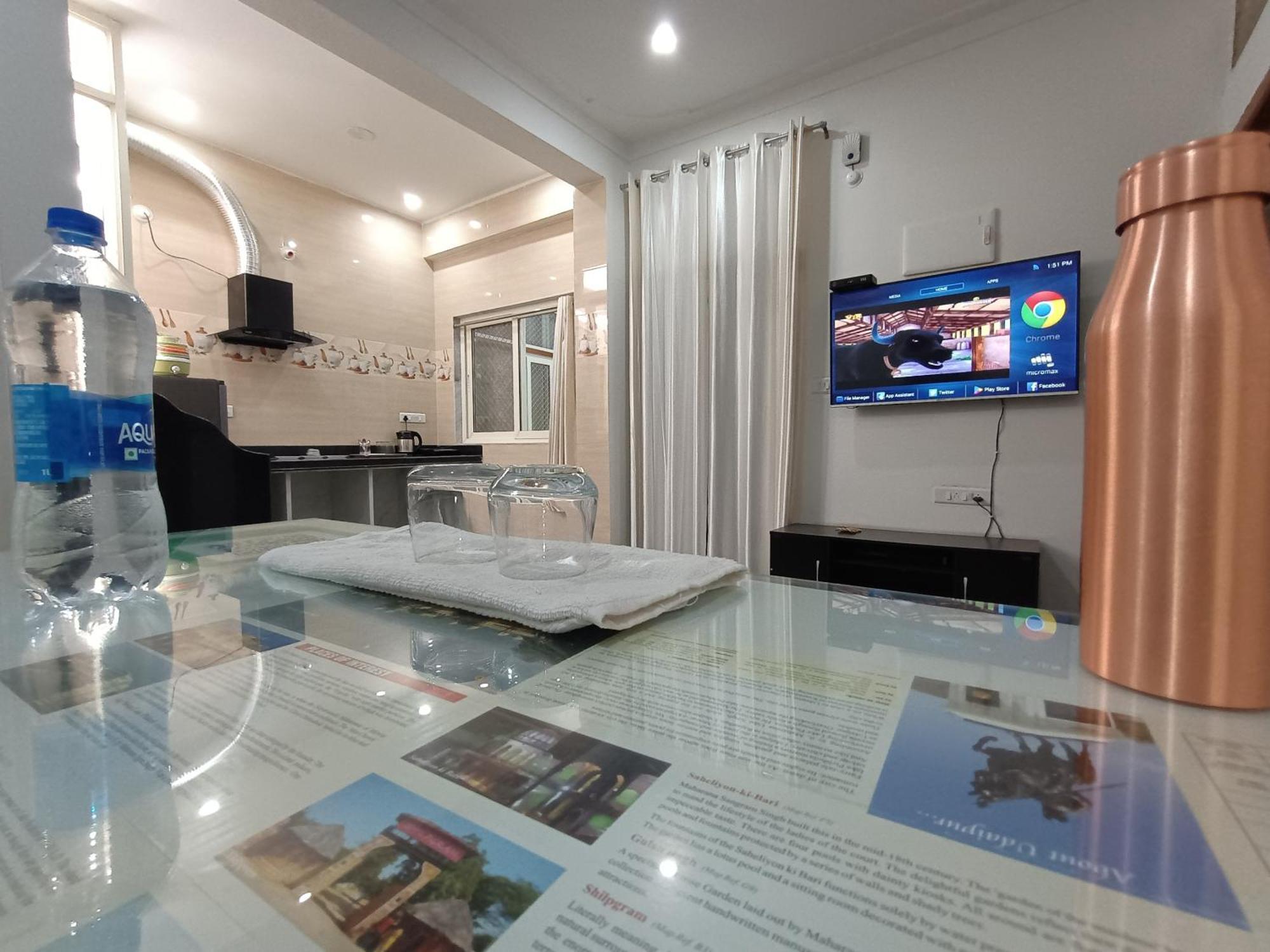 Apartmán Choudhary White House Udajpur Exteriér fotografie