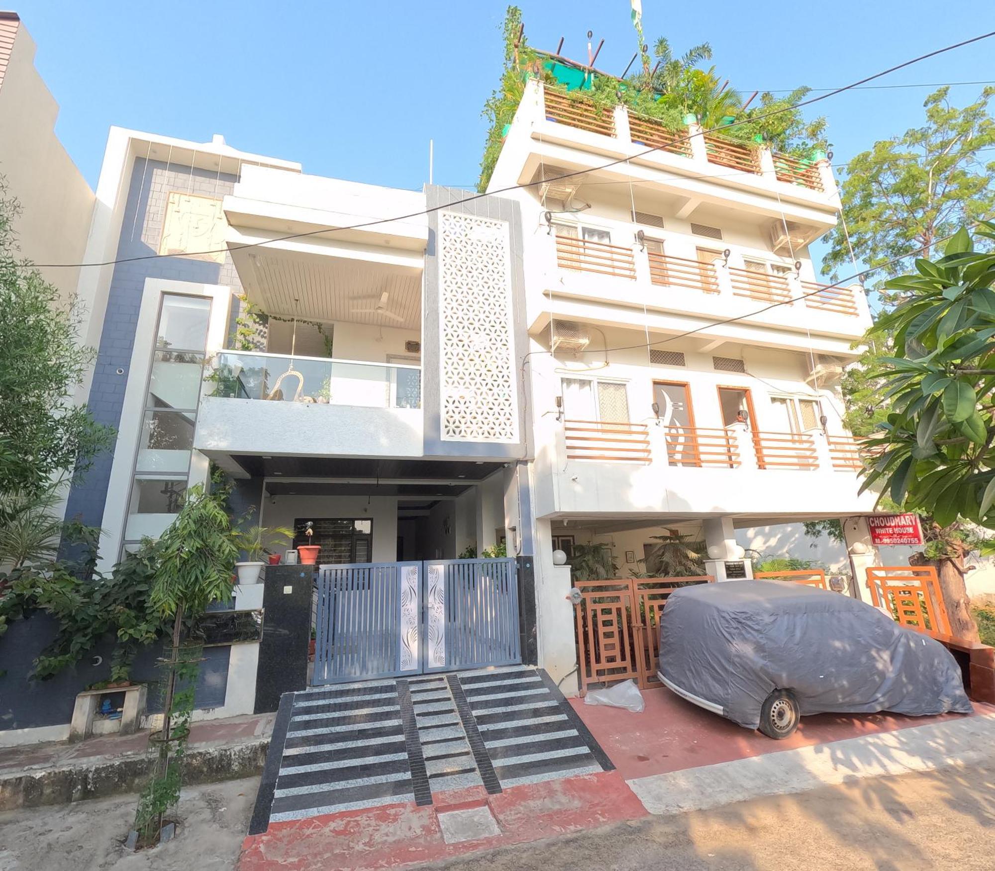 Apartmán Choudhary White House Udajpur Exteriér fotografie