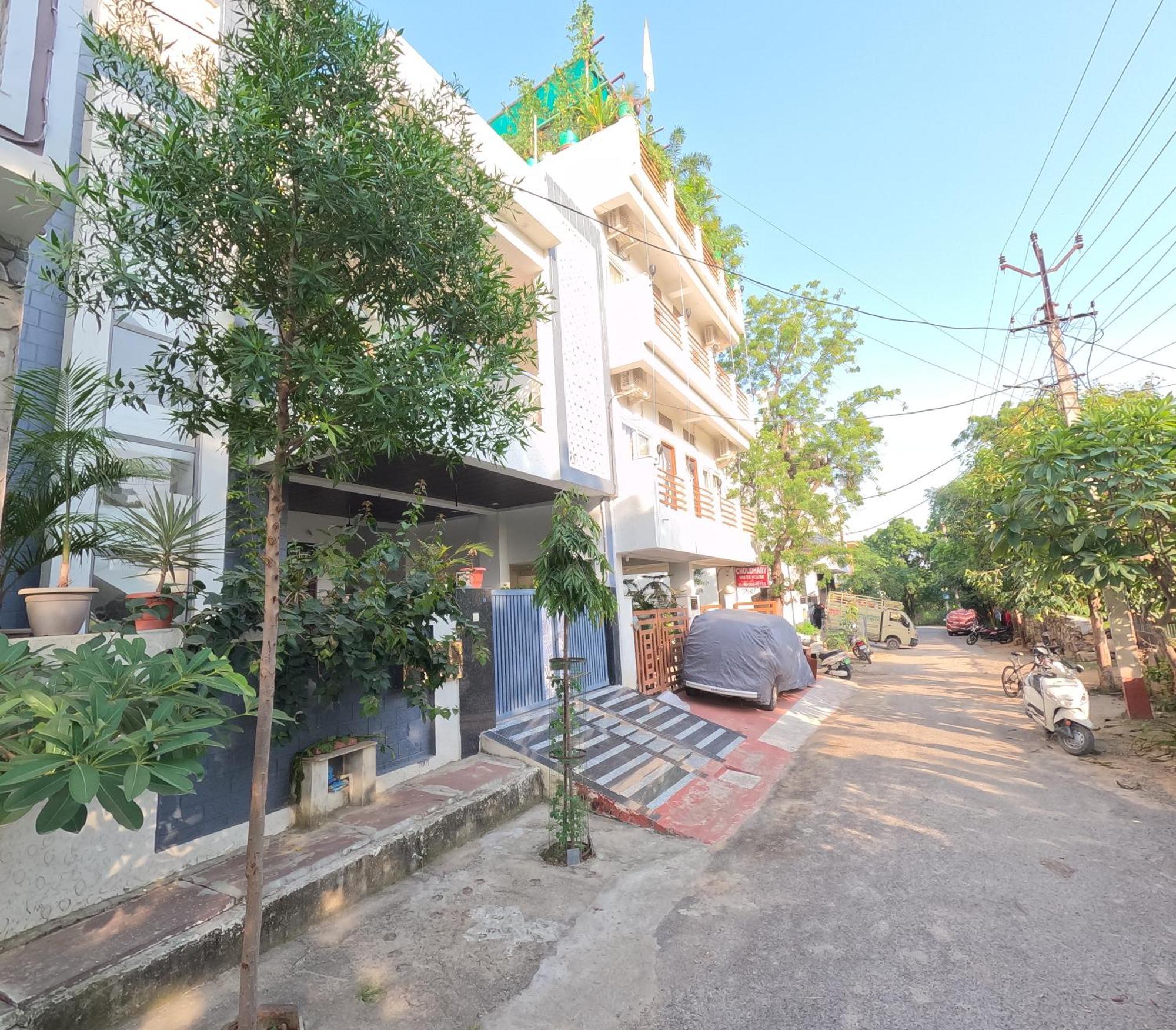 Apartmán Choudhary White House Udajpur Exteriér fotografie